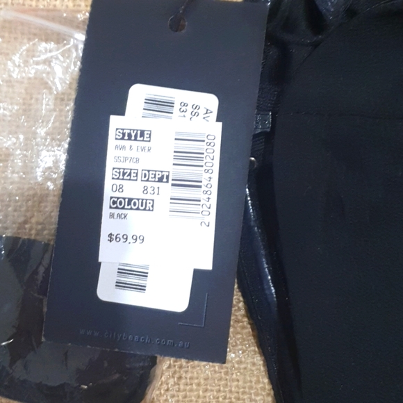 Ava and Ever wide leg jumpsuit deadstock Size 8 y2k 90s - Picture 4 of 5